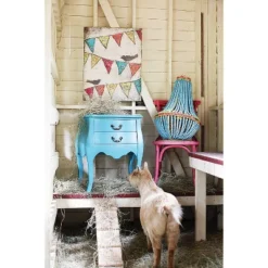 Wood Beaded Chandelier Blue -Storied Home -Safavieh Store GUEST f18cfbce 5713 46e8 a5eb 81c102bd9cb1