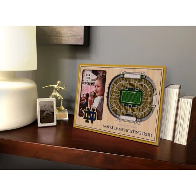 4" X 6" NCAA Notre Dame Fighting Irish 3D StadiumViews Picture Frame 3 4" X 6" NCAA Notre Dame Fighting Irish 3D StadiumViews Picture Frame