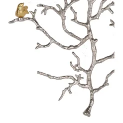 Small Atelier Branch Wall Sculpture Silver/Gold - A&B Home