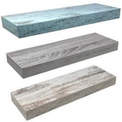 Sorbus Rustic Wood Hanging Rectangle Wall Shelves -Safavieh Store GUEST f7fe07f8 63df 468f 81d4 7b2f27a084d9