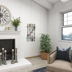 Coastal Wood Paddle Wall Decor With Arrow And Stripe Patterns - Olivia & May -Safavieh Store GUEST f82391db f378 4489 b966 b15f93cc5af7