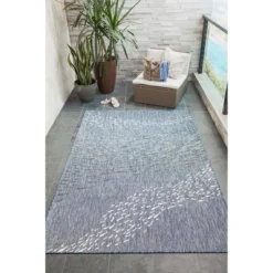 Liora Manne Carmel Indoor/Outdoor Rug Navy -Safavieh Store GUEST f84036dd 0c8f 48c4 a7ff f66f9d88dd02