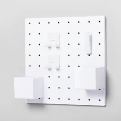 Pegboard Set White - Brightroom™ 10 Pegboard Set White - Brightroom™ -Safavieh Store GUEST f843dc1c 65a0 43e6 a40f 870a3fb3c0cd
