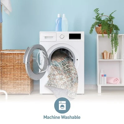 World Rug Gallery Distressed Traditional Machine Washable Area Rug 10 World Rug Gallery Distressed Traditional Machine Washable Area Rug - Image 8