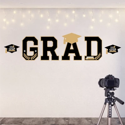 Big Dot Of Happiness Law School Graduation Party Decor - Vinyl Wall Decals - Grad 3 Big Dot Of Happiness Law School Graduation Party Decor - Vinyl Wall Decals - Grad