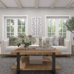 Set Of 2 Wood Floral Intricately Carved Scroll Wall Decors White - Olivia & May -Safavieh Store GUEST fd790424 82b4 4c64 badf 49b60bc0024a