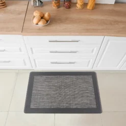 World Rug Gallery Textline Bordered Anti-Fatigue Standing Mat -Safavieh Store GUEST fddd5655 32df 4e70 8320 c755d3a2acda