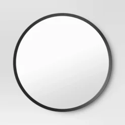 30" Flush Mount Round Decorative Wall Mirror - Project 62™ -Safavieh Store GUEST ff16e3ed 402e 4539 8afb 6e4312ba968c